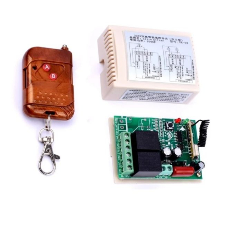 Kituri DIY - Kit Telecomanda + Receptor cu 2 canale pentru automatizari (tip2)