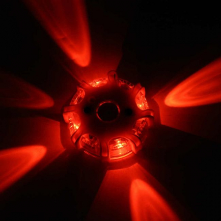 Lampa LED de urgenta pentru siguranta rutiera cu baza magnetica si functie de lanterna [3]