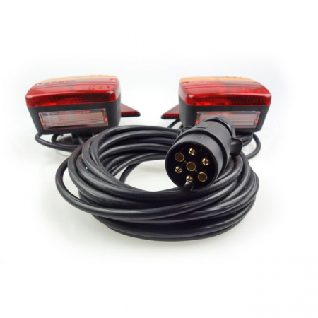 Lampi spate cu magnet pentru remorca 02095 [2]