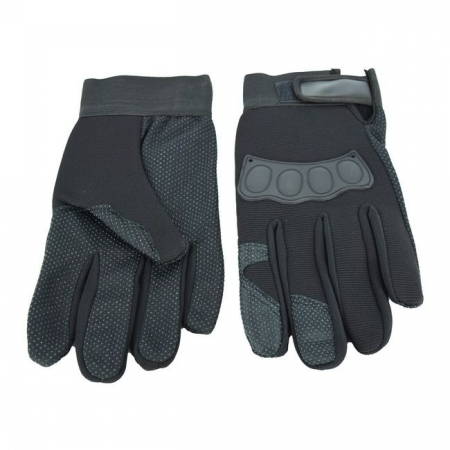 Manusi cu elemente de protectie, cu destinatie Moto, ATV, SSV, QUAD, culoare Neagra [1]