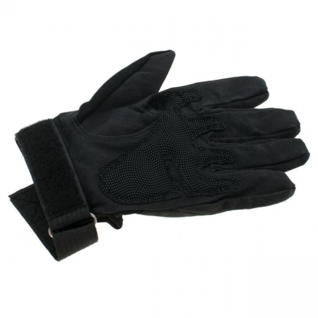Manusi Tactice cu elemente de protectie, marime L, cu destinatie Moto, ATV, SSV, QUAD, culoare Neagra [5]