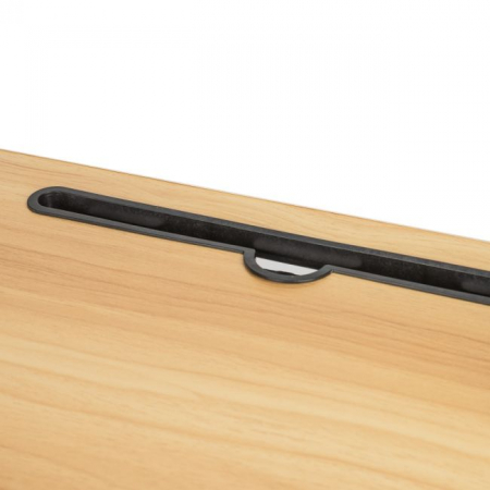 Masa pentru Laptop plianta din MDF, dimensiune 60 x 39,5 cm, cu suport pahar si telefon [2]