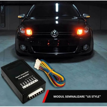 Accesorii Confort - Modul pozitie si semnalizare Model "US STYLE", alimentare 12V