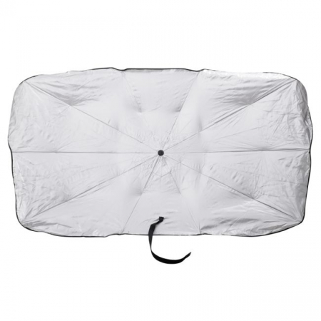 Parasolar Auto tip umbrela pentru parbriz, dimensiune 78 x 130 cm, culoare neagra [3]