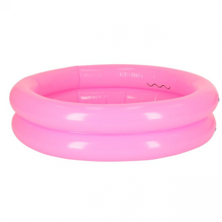 Piscina Gonflabila pentru copii, model MINI, culoare Roz, diametru 61 cm [1]