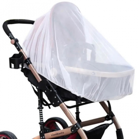 Accesorii Calatorie - Plasa de Tantari elasatica pentru carucior bebelus, 140 cm