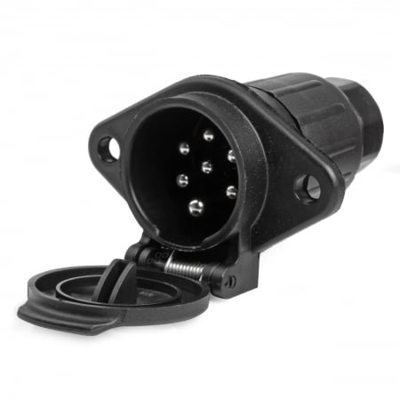 Fise si Prize - Priza remorca cu 7 PIN, Tip N, tensiune 24V, destinatie TIR, Camion