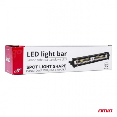 Proiector LED BAR model "SLIM" pentru Off-Road, ATV, SSV, putere 54W, culoare 6500K, tensiune 9-36V, dimensiuni 180 x 27 x 43 mm [3]