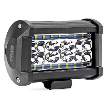 Accesorii Off-Road, ATV, QUAD, SSV - Proiector LED pentru Off-Road, ATV, SSV,  culoare 6500K, 28 LED-uri, tensiune 9 - 36V, dimensiune 136 x 80 mm