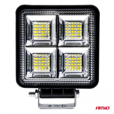Proiector LED pentru Off-Road, ATV, SSV, putere 192W, culoare 6500K, tensiune 9-36V, dimensiuni 110 x 110 x 35 mm [1]