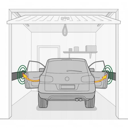 Siguranta Auto - Rola covor adeziv protectie coliziune pentru garaje sau parcari