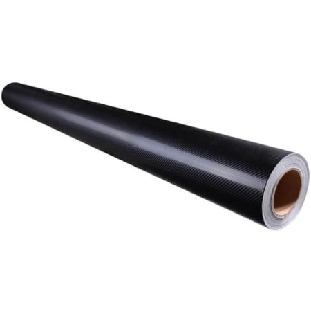 Rola folie colantare auto Carbon 5D Lacuit Negru, dimensiune 18m x 1,52m [5]