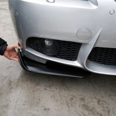 Set 2 buc. aripioare Racing, prelungire bara tuning din plastic culoare neagra [3]