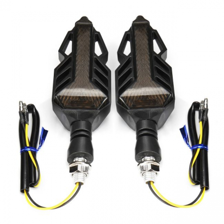 Lumini Moto - Set 2 lampi Semnalizare Moto, model T-SHAPE ARROW, tensiune 12V