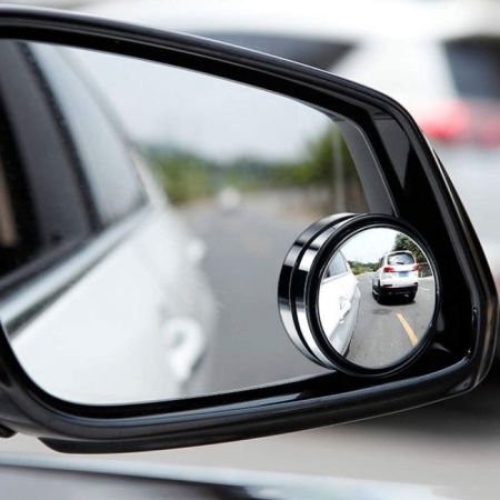 Set 2 Oglinzi unghi mort cu reglaj 360°, auto-adezive, diametru 48 mm [1]