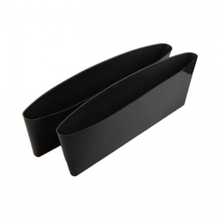 Set 2 organizatoare auto de tip "buzunar", montaj intre scaun si consola centrala, dimensiune 35 x 11 cm [1]