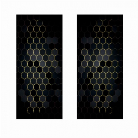 Set 2 stickere decorative pentru stalpii usilor, print autoadeziv de inalta rezolutie, dimensine 2 buc x 50 x 22 cm , cod: AVX-SSU-04 [2]