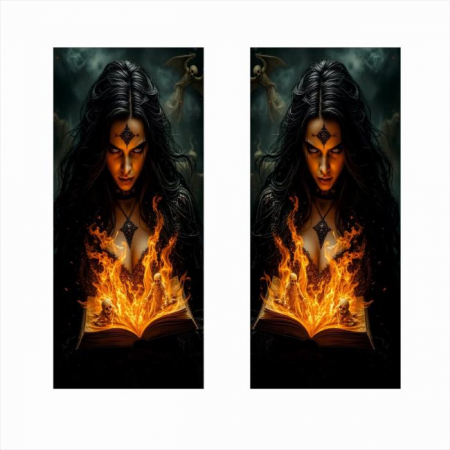 Set 2 stickere decorative pentru stalpii usilor, print autoadeziv de inalta rezolutie, dimensine 2 buc x 50 x 22 cm , cod: AVX-SSU-12 [2]