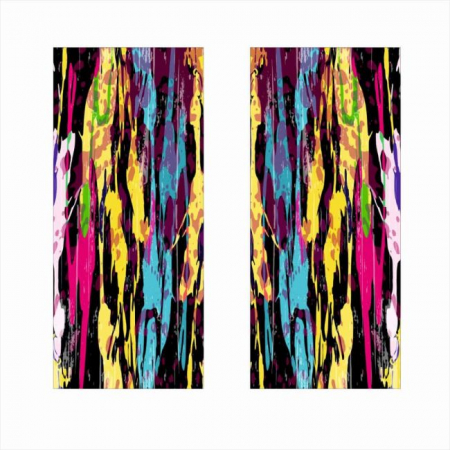 Set 2 stickere decorative pentru stalpii usilor, print autoadeziv de inalta rezolutie, dimensine 2 buc x 50 x 22 cm , cod: AVX-SSU-19 [1]