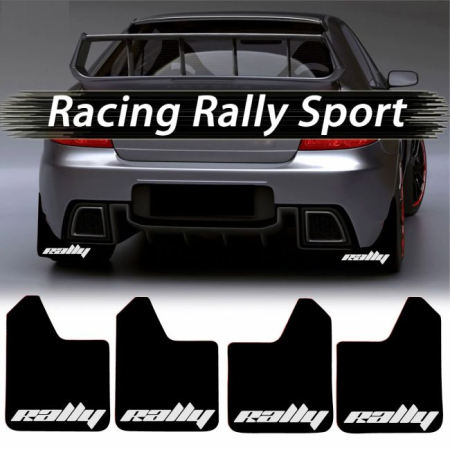 Aparatori Noroi - Set 4 Aparatori Noroi SPORT din cauciuc pentru autoturisme, universale,  model Rally, dimensiune 30 x 23cm