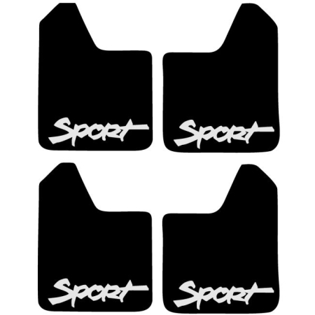 Set 4 Aparatori Noroi SPORT din cauciuc pentru autoturisme, universale,  model Sport, dimensiune 30 x 23cm [2]