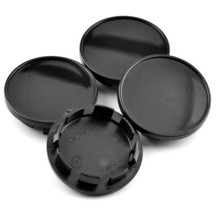 Set 4 capace centrale pentru jante aliaj, diametru 56 mm, culoare negru [1]