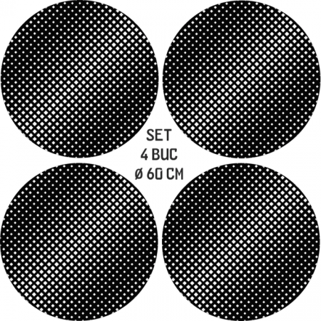 Set 4 Folii Imprimate Outdoor cu EcoSolvent, autoadezive, pentru decorarea jantelor auto, dimetru 60 cm, model FJT-05 [2]