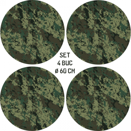 Set 4 Folii Imprimate Outdoor cu EcoSolvent, autoadezive, pentru decorarea jantelor auto, dimetru 60 cm, model FJT-07 [3]