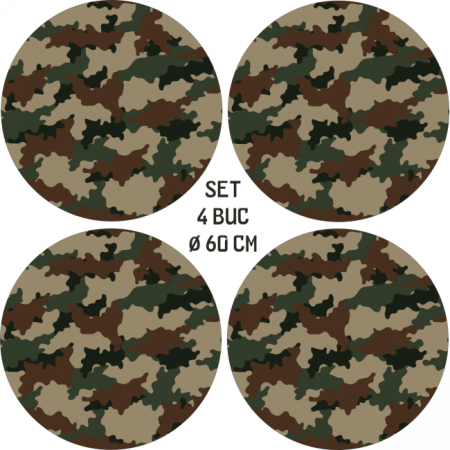 Set 4 Folii Imprimate Outdoor cu EcoSolvent, autoadezive, pentru decorarea jantelor auto, dimetru 60 cm, model FJT-27 [4]