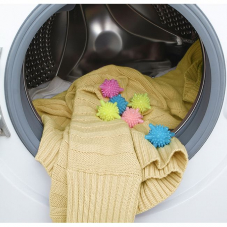 Set 5 bile anti-scamosare si inmuiere a rufelor, pentru masina de spalat [4]