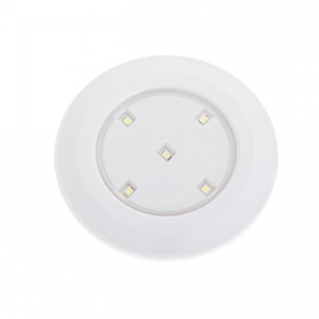 Set 6 Lampi LED Wireless, autoadezive, cu telecomanda, pentru iluminat scari sau mobilier [4]