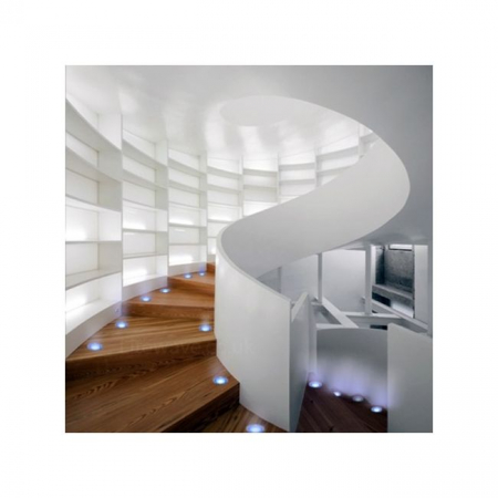 Set 6 Lampi LED Wireless, autoadezive, cu telecomanda, pentru iluminat scari sau mobilier [1]