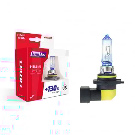 Set becuri cu halogen HB4 12V 51W LumiTec LIMITED + 130% DUO BOX [2]