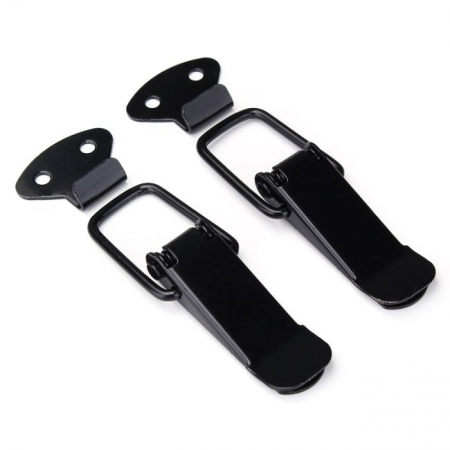 Siguranta Auto - Set clipsuri pentru capota, 89 mm, culoare neagra