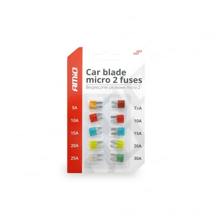 Sigurante si Conectori - Sigurante auto MICRO 10 buc