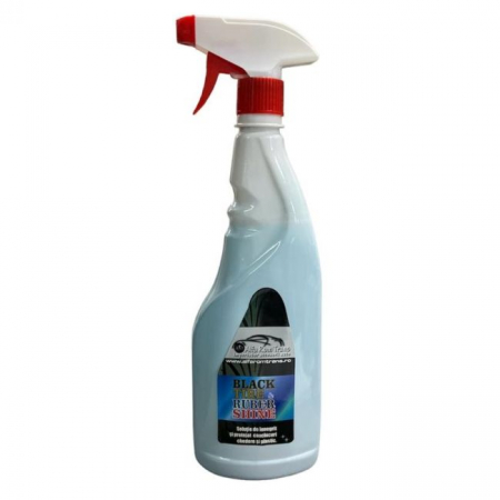 Solutie intretinere, revitalizare si innegrire anvelope cauciuc, 750ml, cu pulverizator [1]