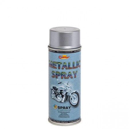 Vopsele Auto - Spray Vopsea 400ml Metalizat Acrilic Argintiu Champion Color