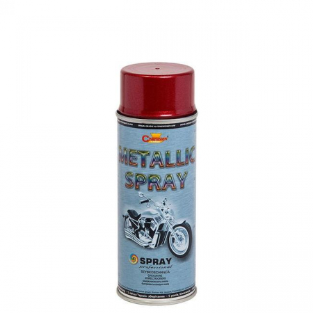 Vopsele Auto - Spray Vopsea 400ml Metalizat Acrilic Rosu Champion Color