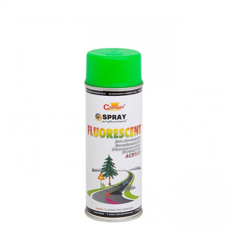 Vopsele Auto - Spray Vopsea Fluorescent 400ml Verde Champion Color
