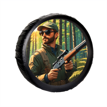 Sticker Auto "Roata de Rezerva" rezistenta la intemperii si raze UV, diametru 55 cm, Cod: AVX-RR20 [1]