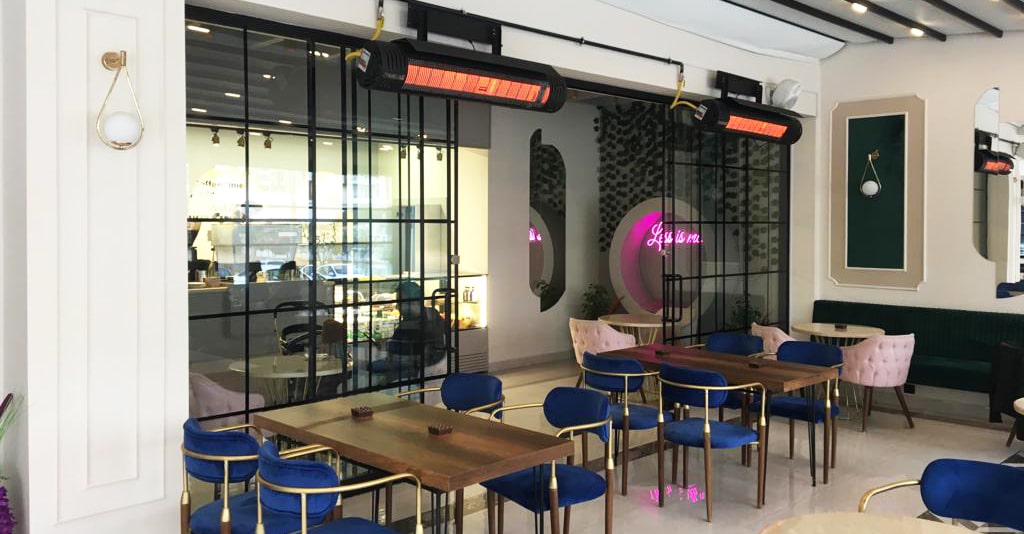 Sisteme de încălzire radiante pentru cafenele și restaurante