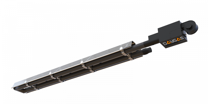 Încălzitor cu Tub Radiant Radium U 45 pentru Spații Industriale summitquality.ro Daygas [1]