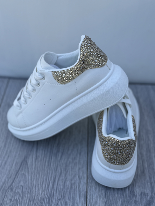 Adidasi Dama White/Gold [6]
