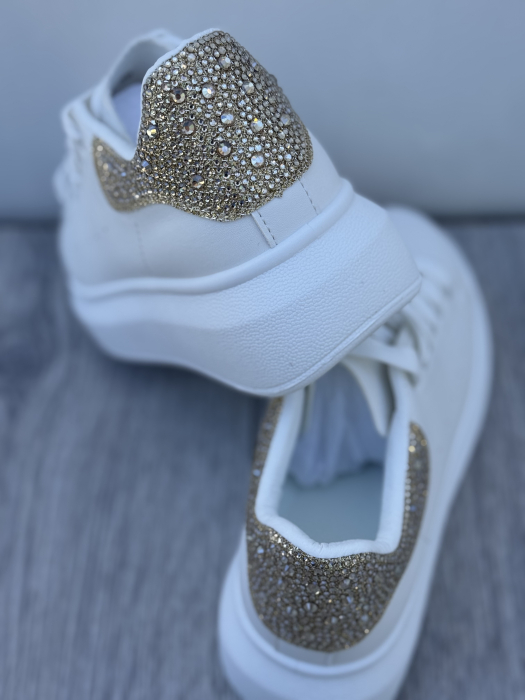 Adidasi Dama White/Gold [2]