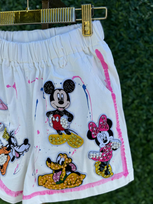 Jeans Disney alb [2]