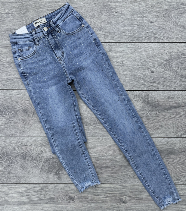 Blugi Skinny Elastici W02 [3]