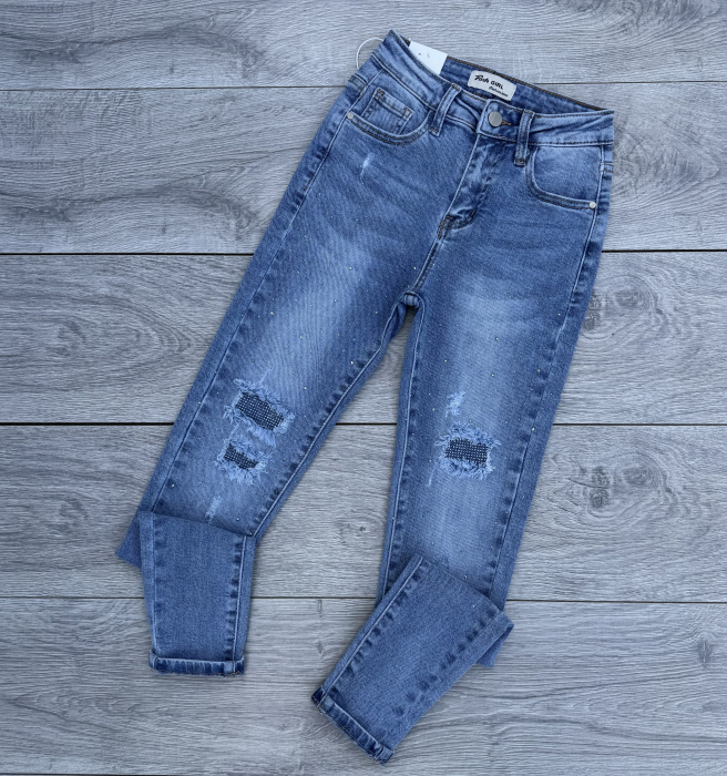 Blugi Skinny Elastici W03 [2]