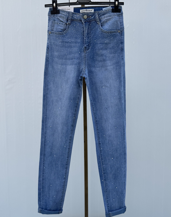 Blugi Skinny Elastici W05 [2]