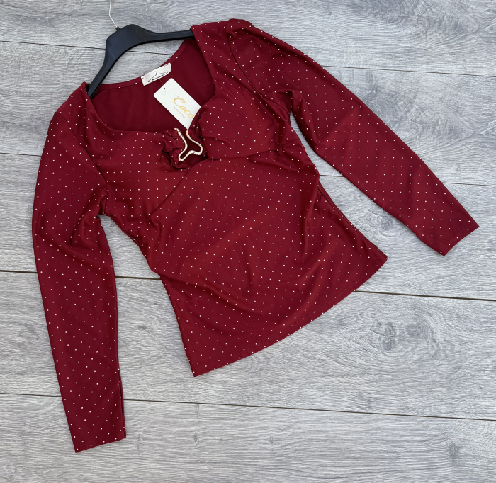 Bluza Celine- rosu [1]