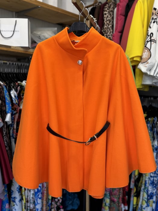Capa Dama lunga - orange [2]